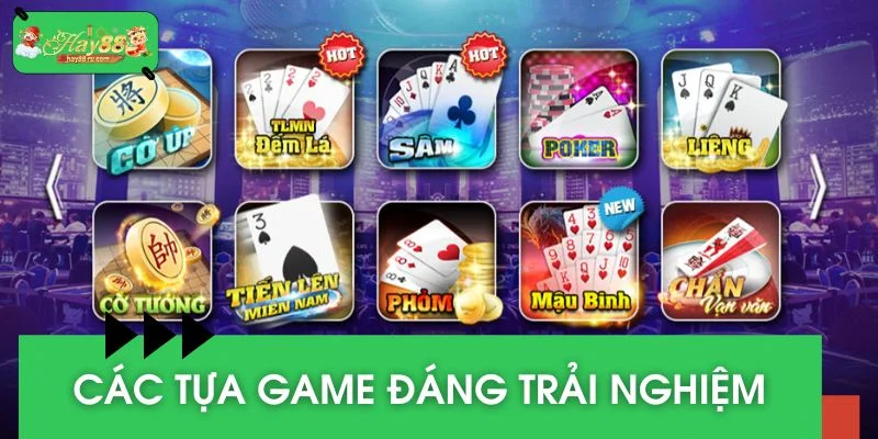 Các tựa game đáng để bạn trải nghiệm nhất