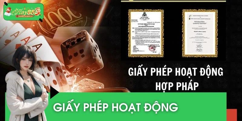 HAY88 sở hữu giấy phép từ tổ chức MGA