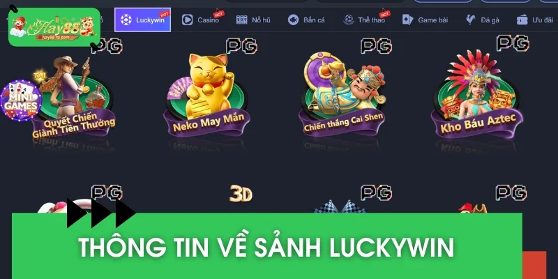Tìm hiểu một số thông tin về Luckywin